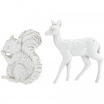 Shabby Chic Resin Treasures - Squirrel & Deer